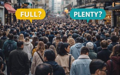 Plenty vs Full: A Common English Mistake for Spanish Speakers