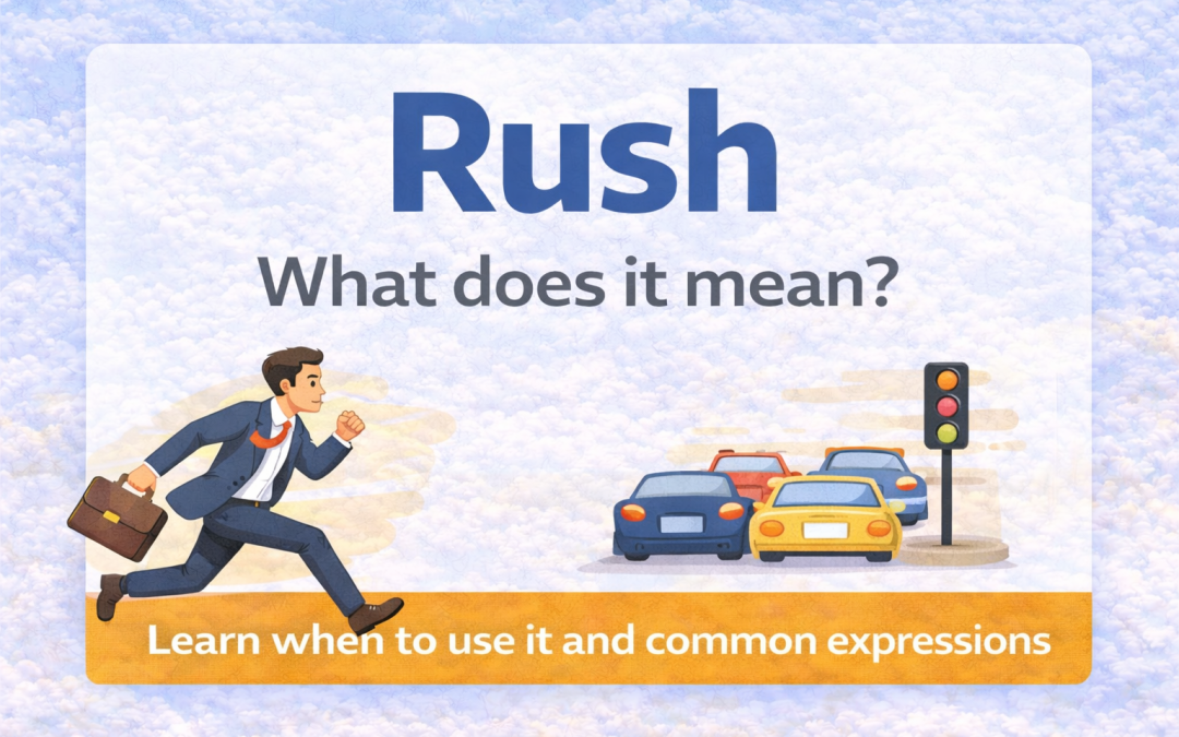 Rush: What Does It Mean in English?